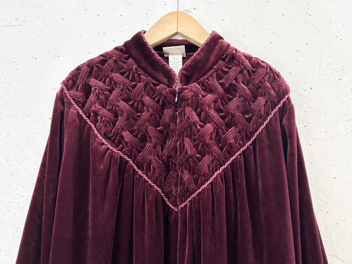 Vintage Velours Dress [J34207]