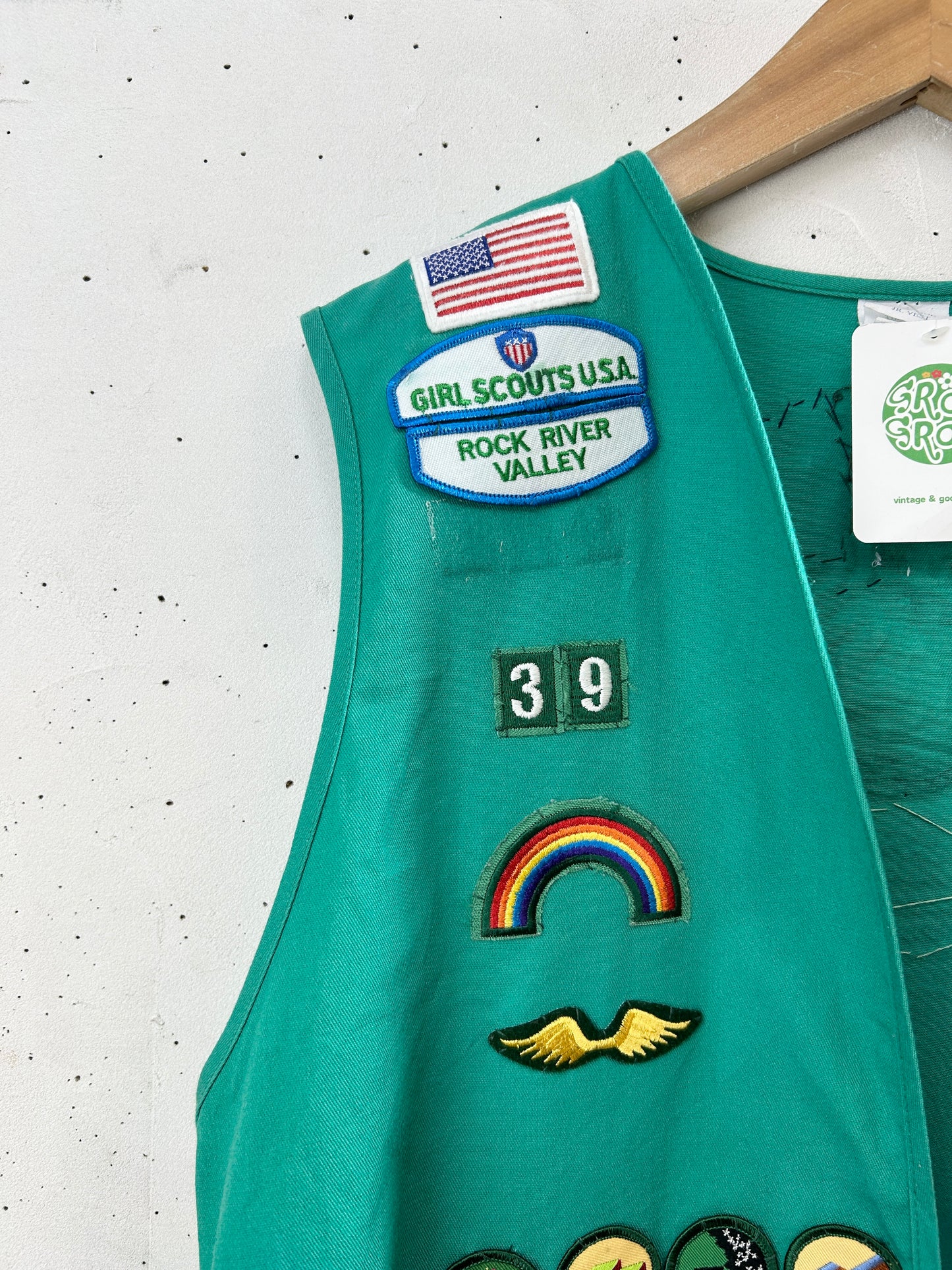 Vintage Girl Scout Vest [I30231]