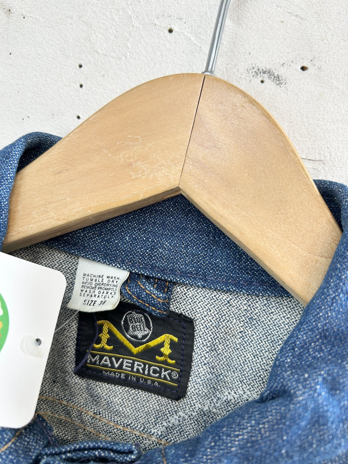 '70s Vintage Denim Jacket 〜Maverick〜 [I34034]