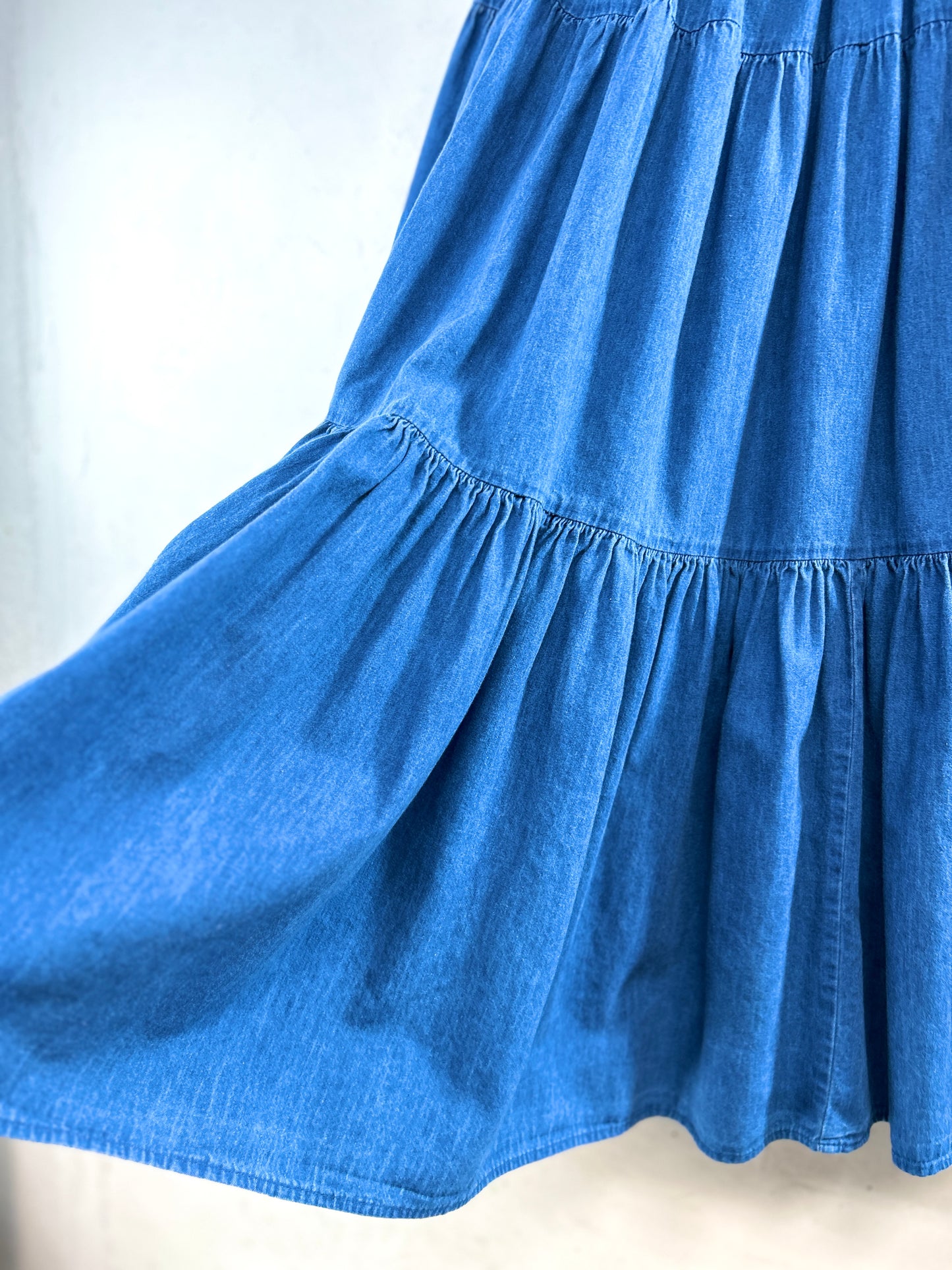 Vintage Denim Skirt MADE IN USA [B31543]