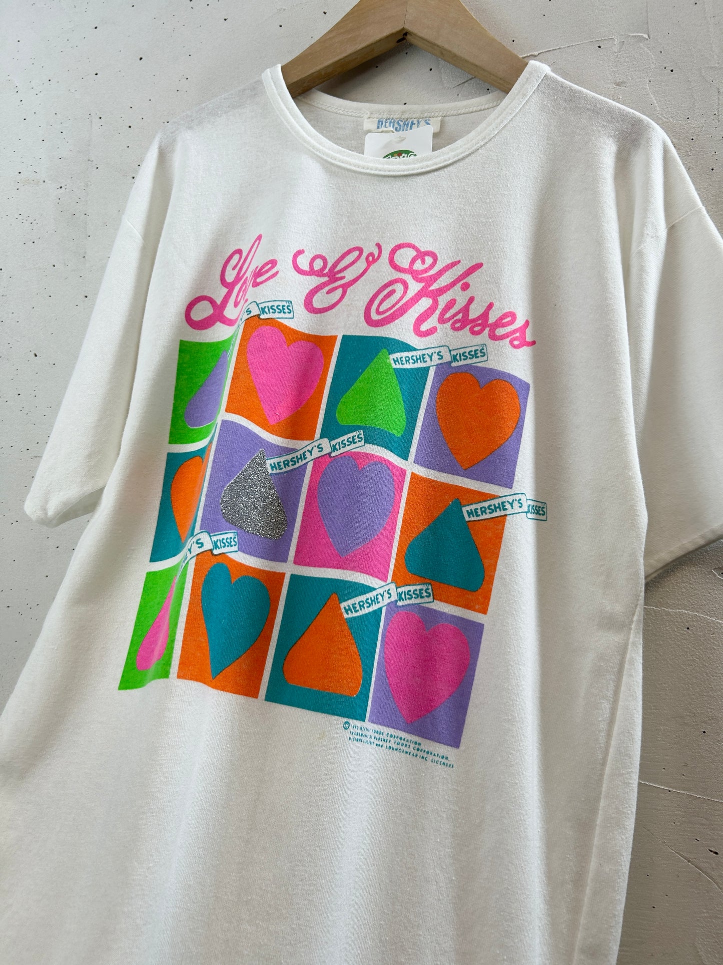 Vintage T SHIRT ’90s HERSHEY’S [H30834]