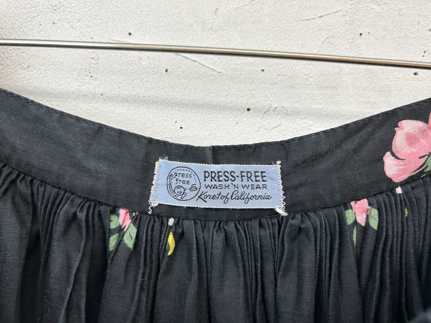 '50s Vintage End Pattern Skirt [B31519]