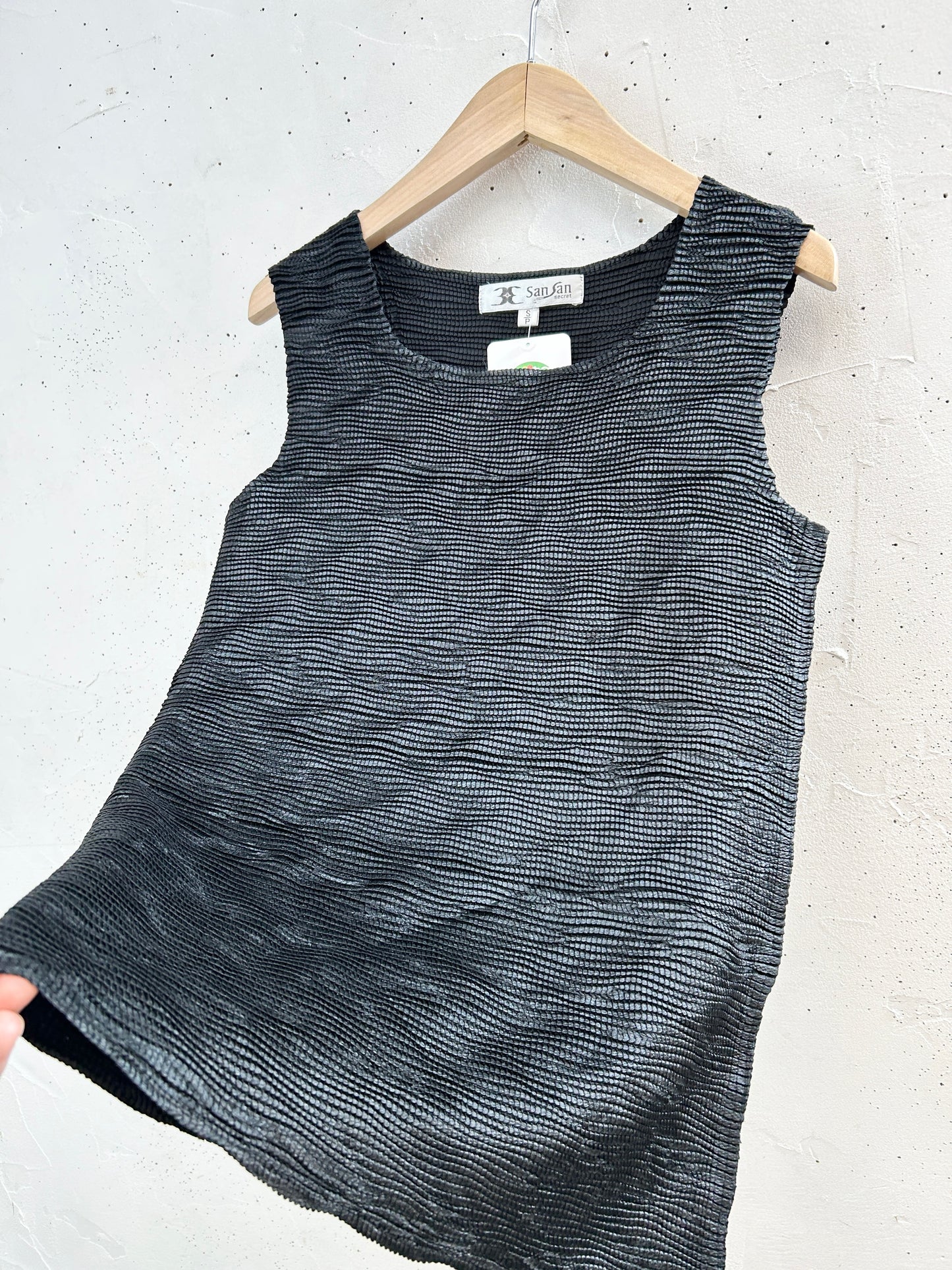 Vintage Pleats Tops [G33058]