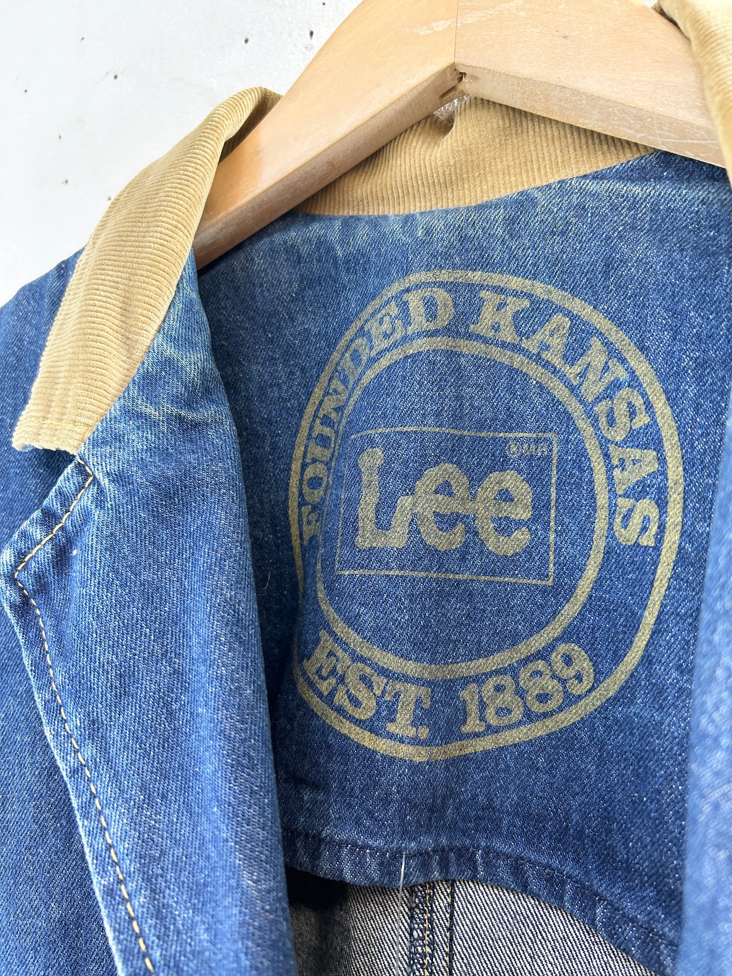 Vintage Denim Jacket 〜Lee〜 [J30576]