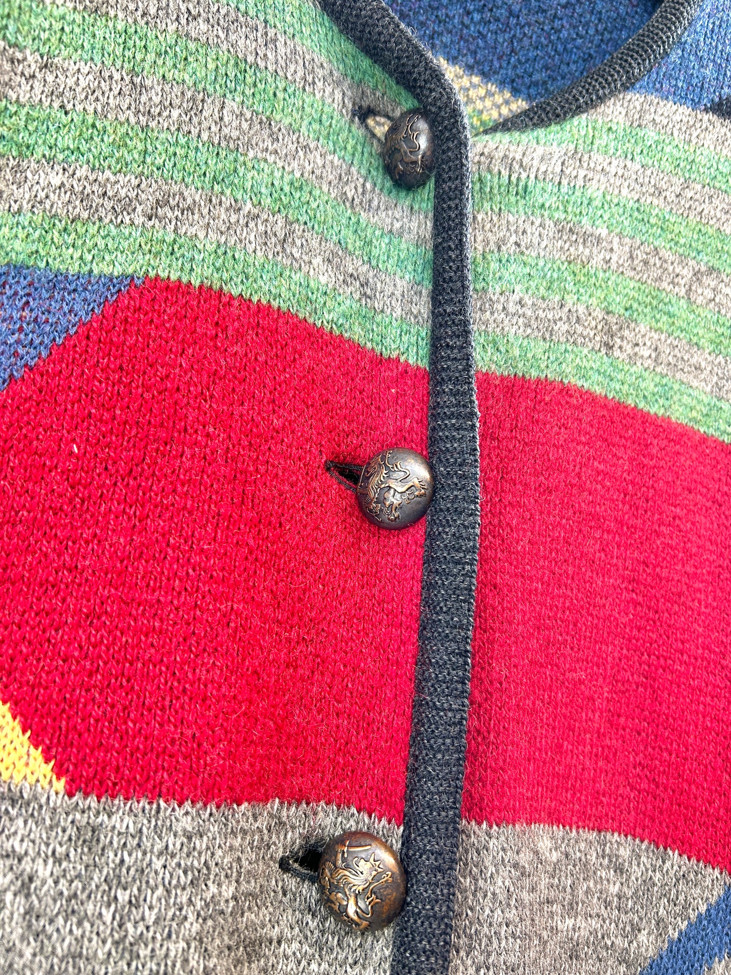 Vintage Knit Jacket 〜GEIGER〜 [K30696]