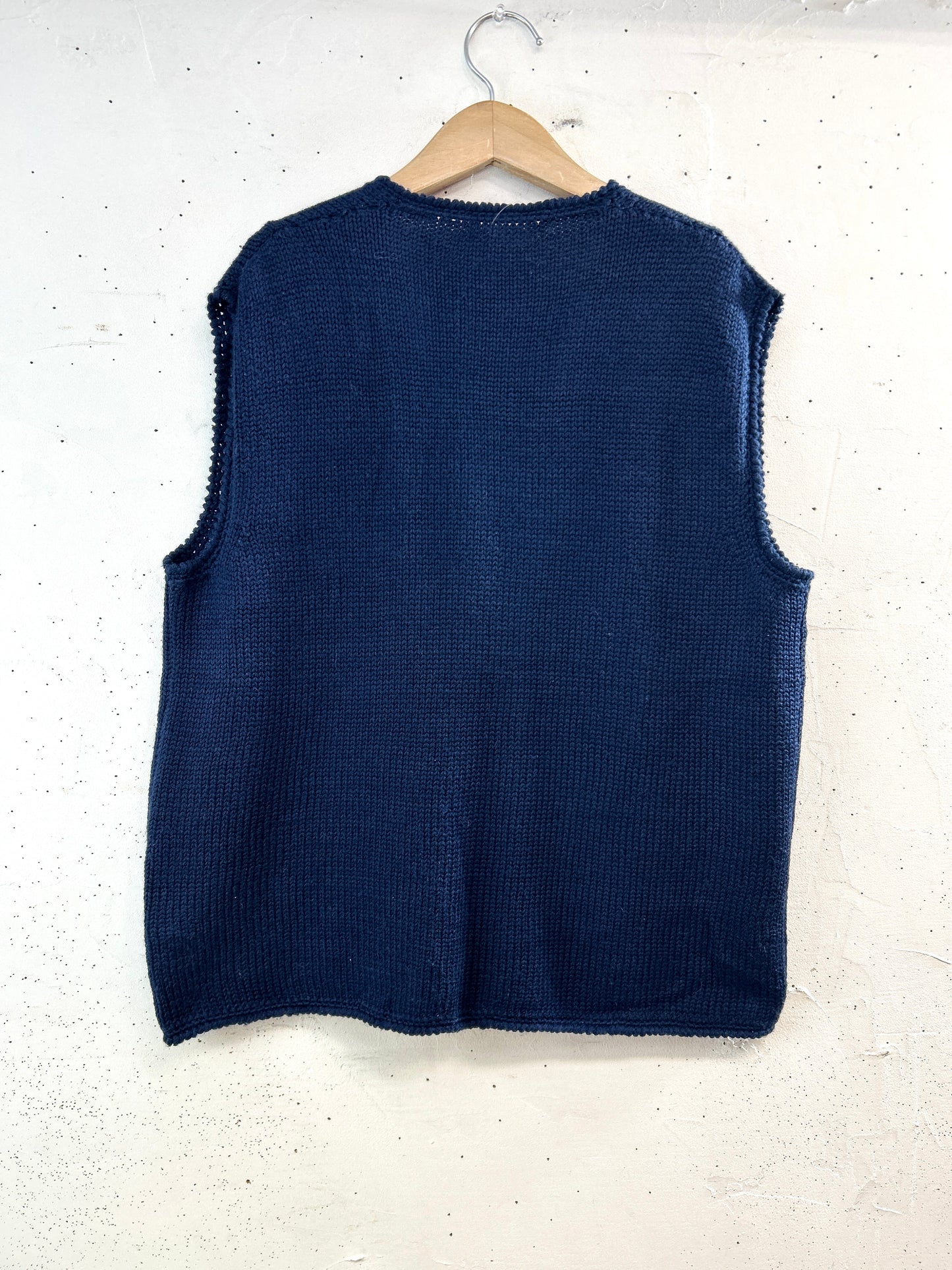 Vintage Knit Vest [B31554]