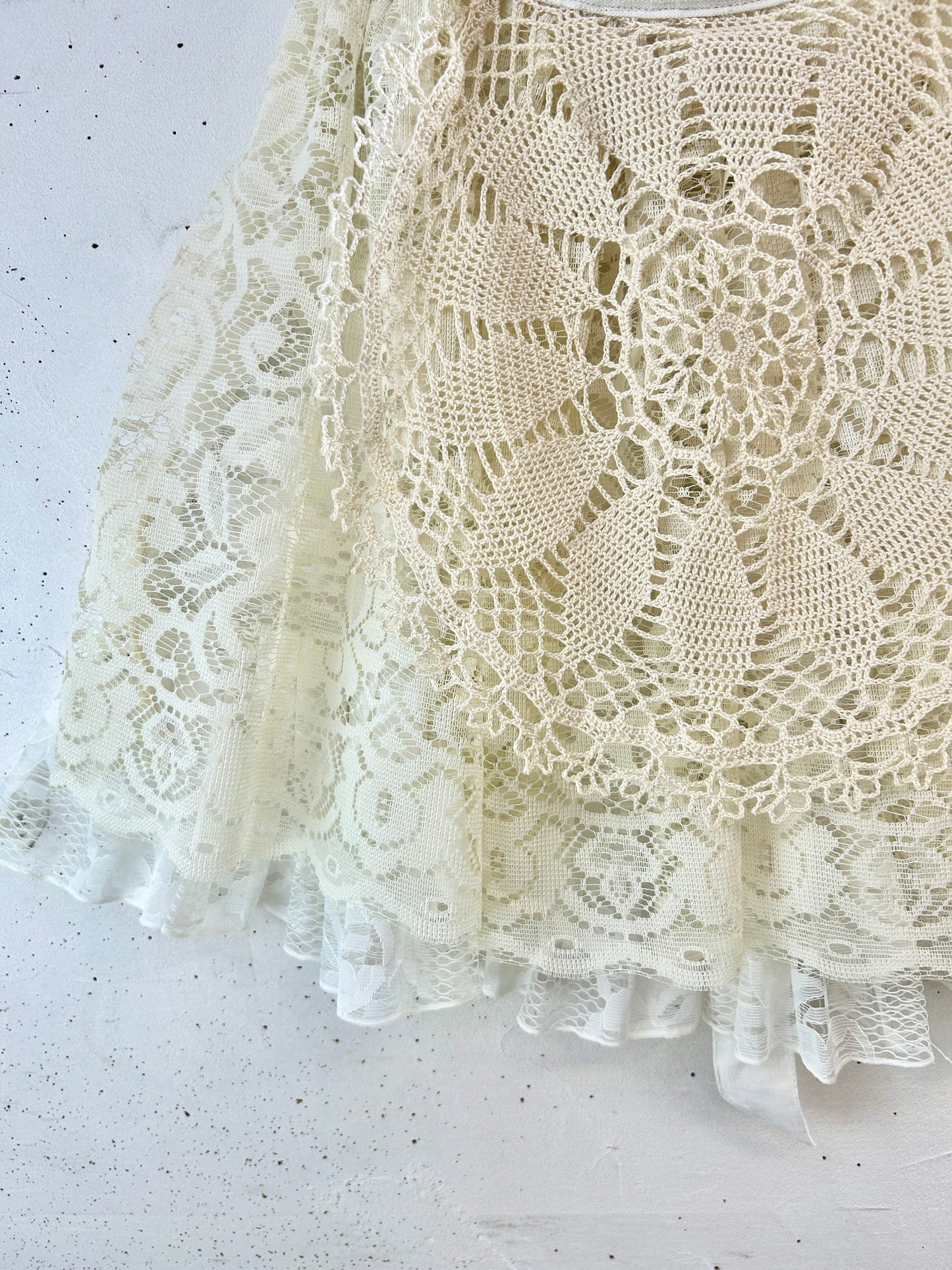 Vintage Apron 〜Funny dot CRAZY〜 [G32977]