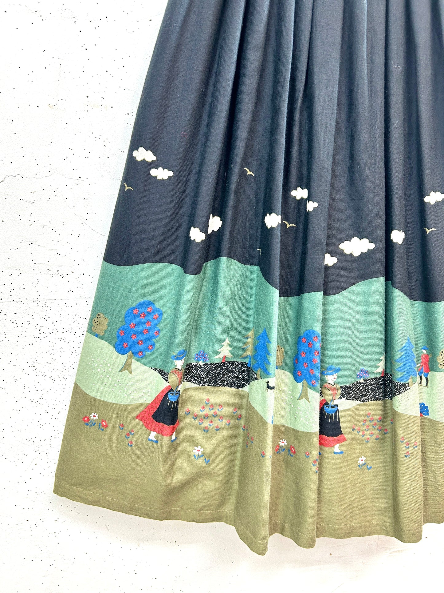 Vintage Tyrol Skirt  [A31398]