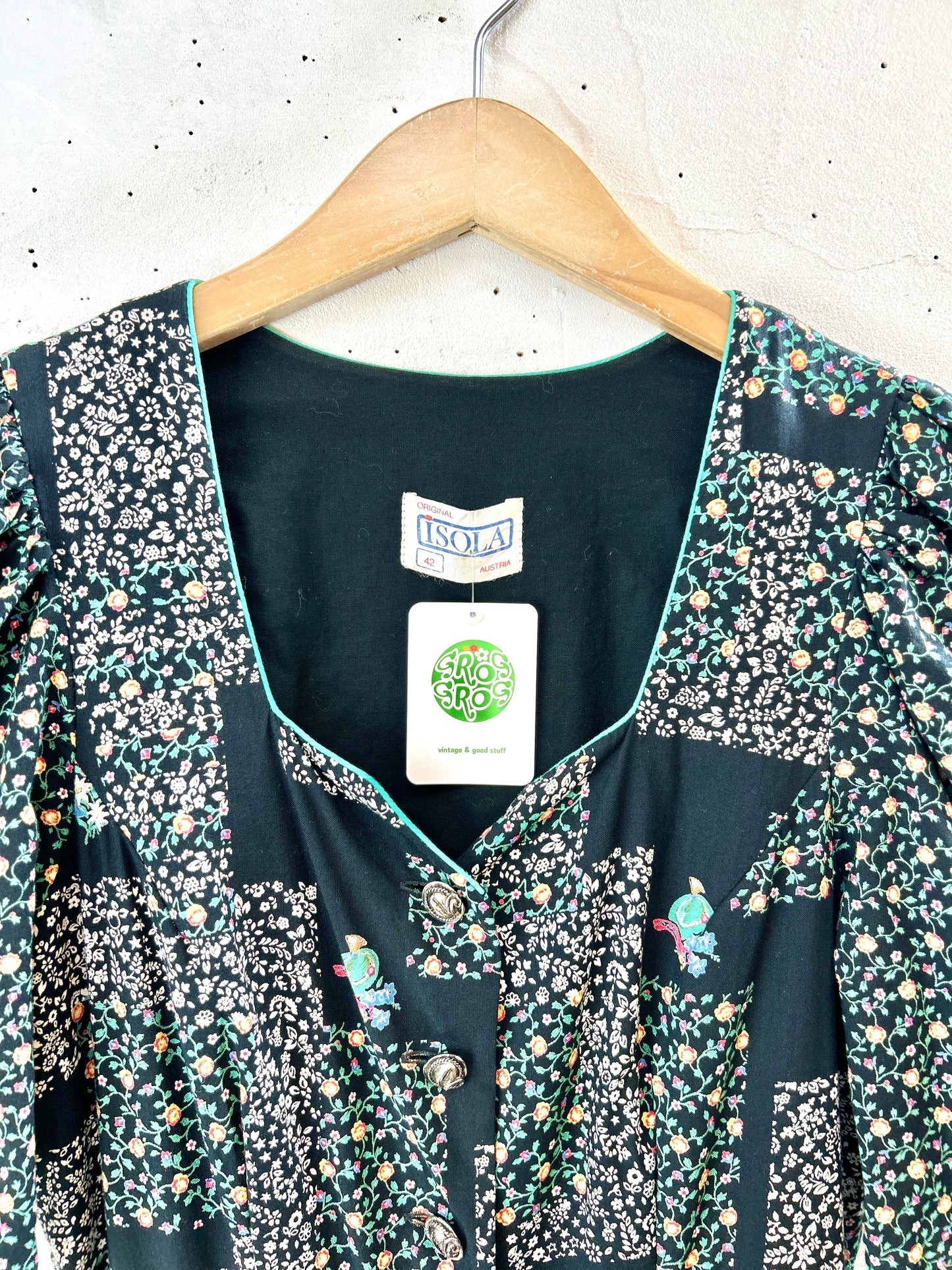 Vintage Tyrol Dress MADE IN AUSTRIA [H30928]