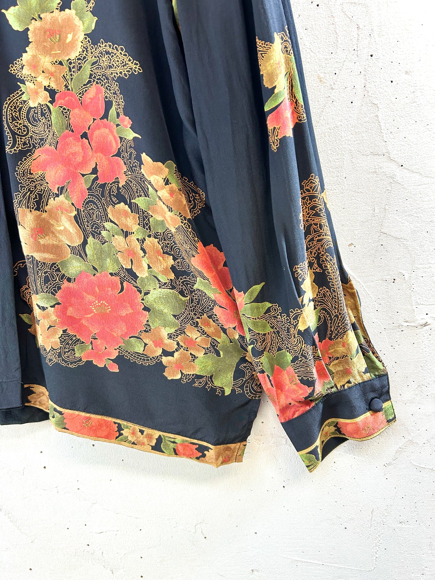 Vintage Silk Shirt ［J30512]
