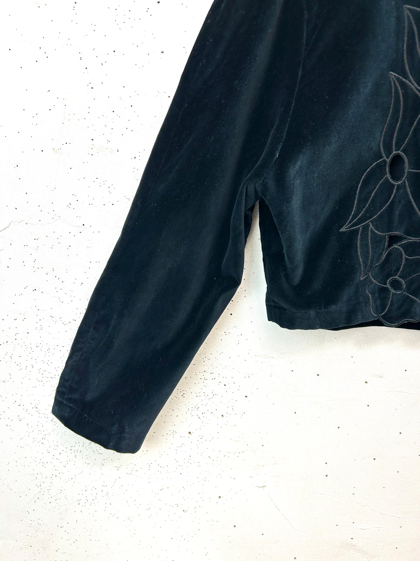 Vintage velours tops [A31416]