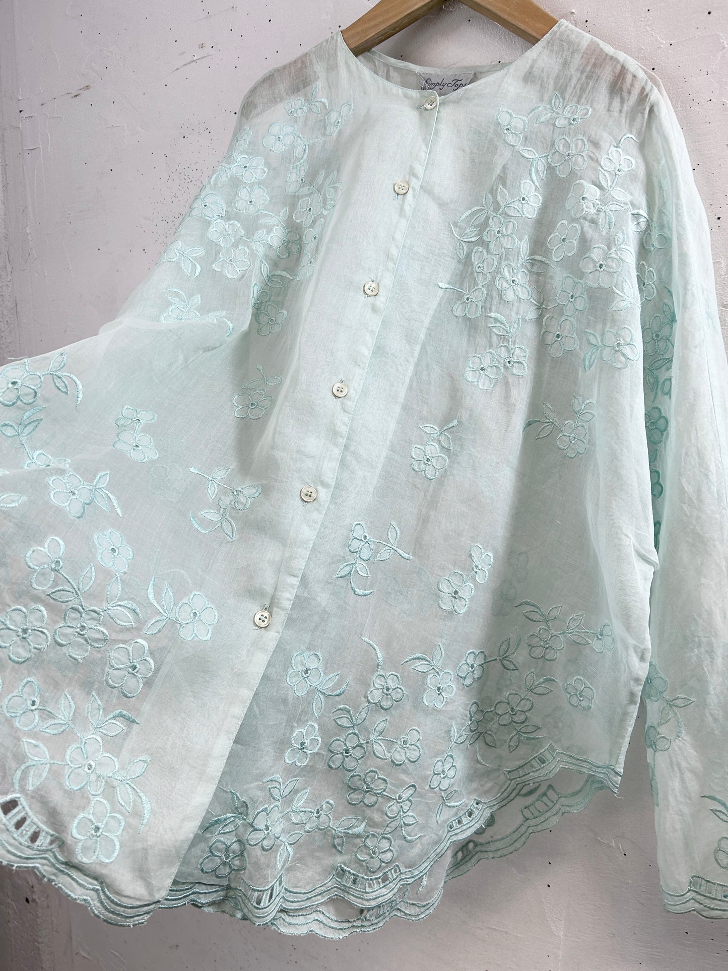 Vintage Sheer Shirt Jacket [H33473]