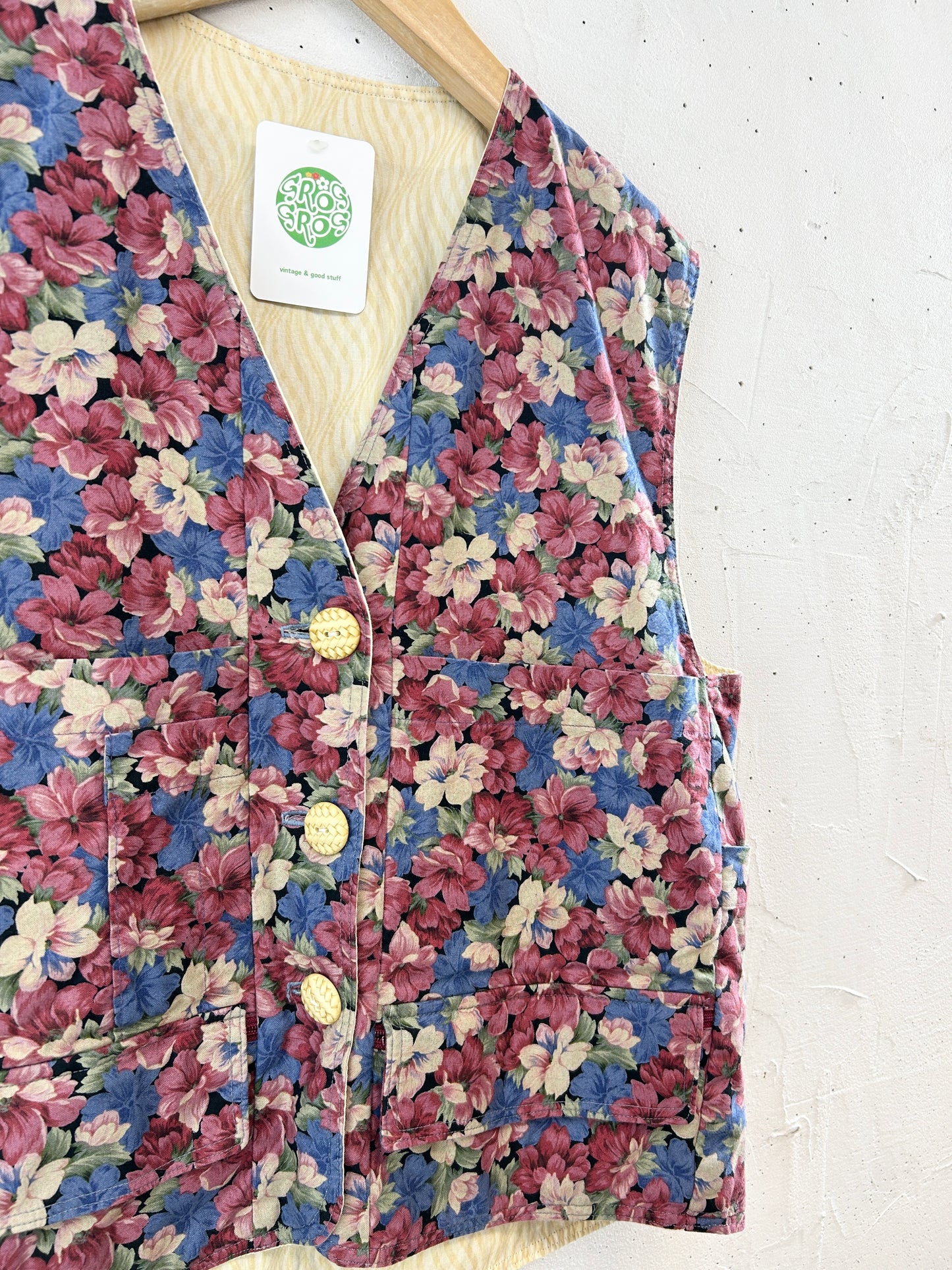 Vintage Reversible Vest [J30599]