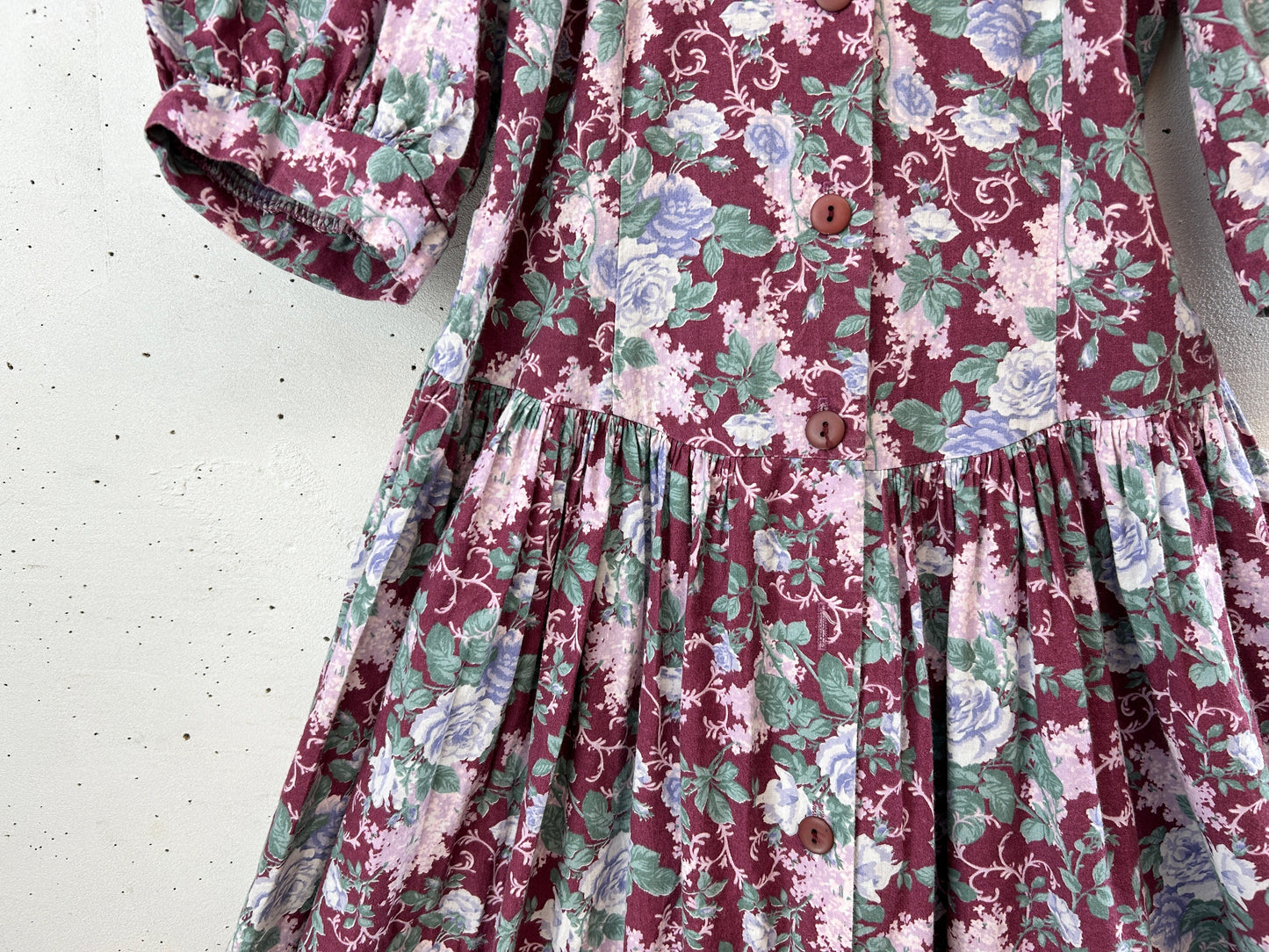 '80s Vintage Dress 〜JESSICA McCLINTOCK〜 [H30844]