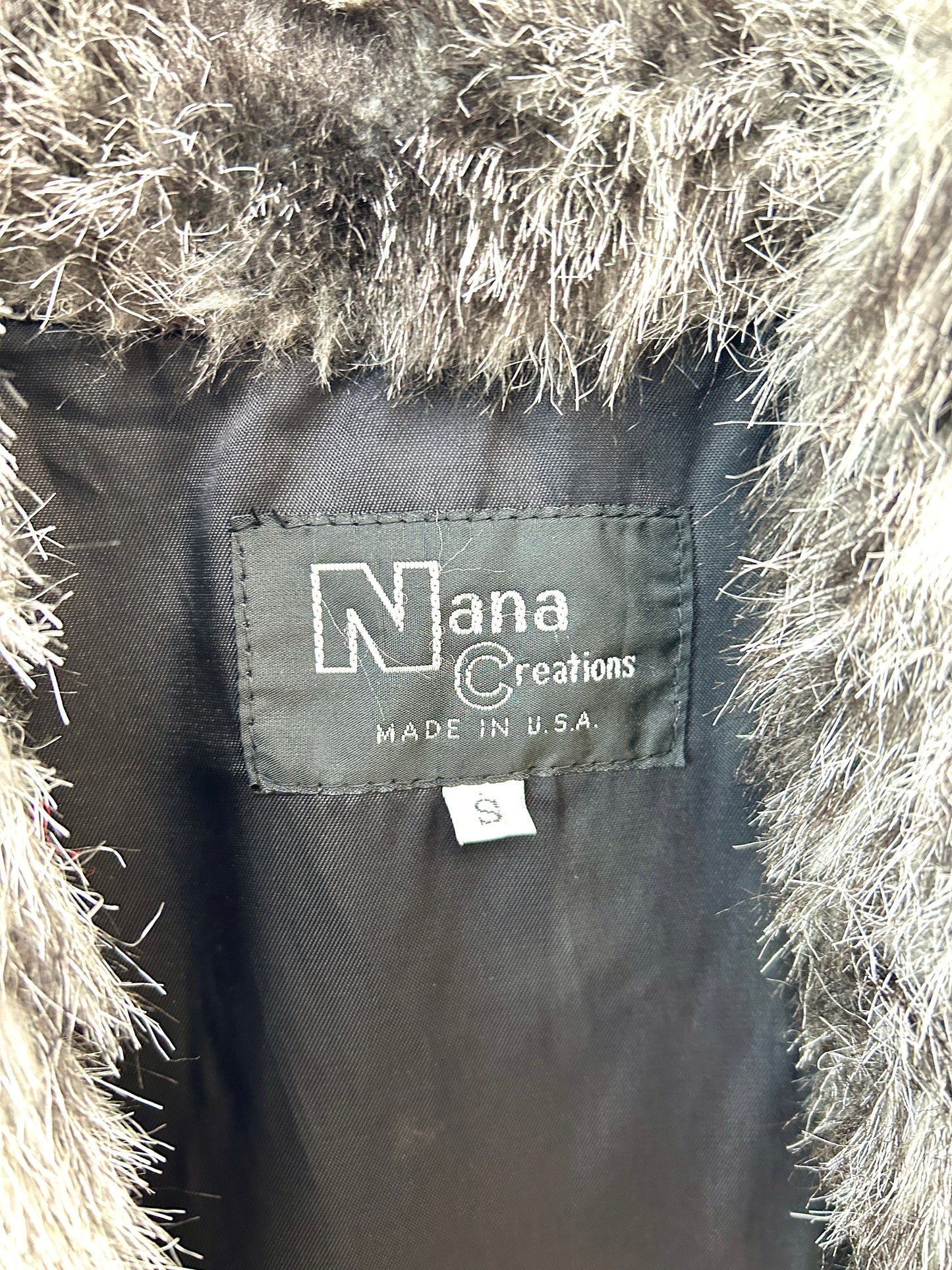 Vintage Eco Fur Jacket [K30933]