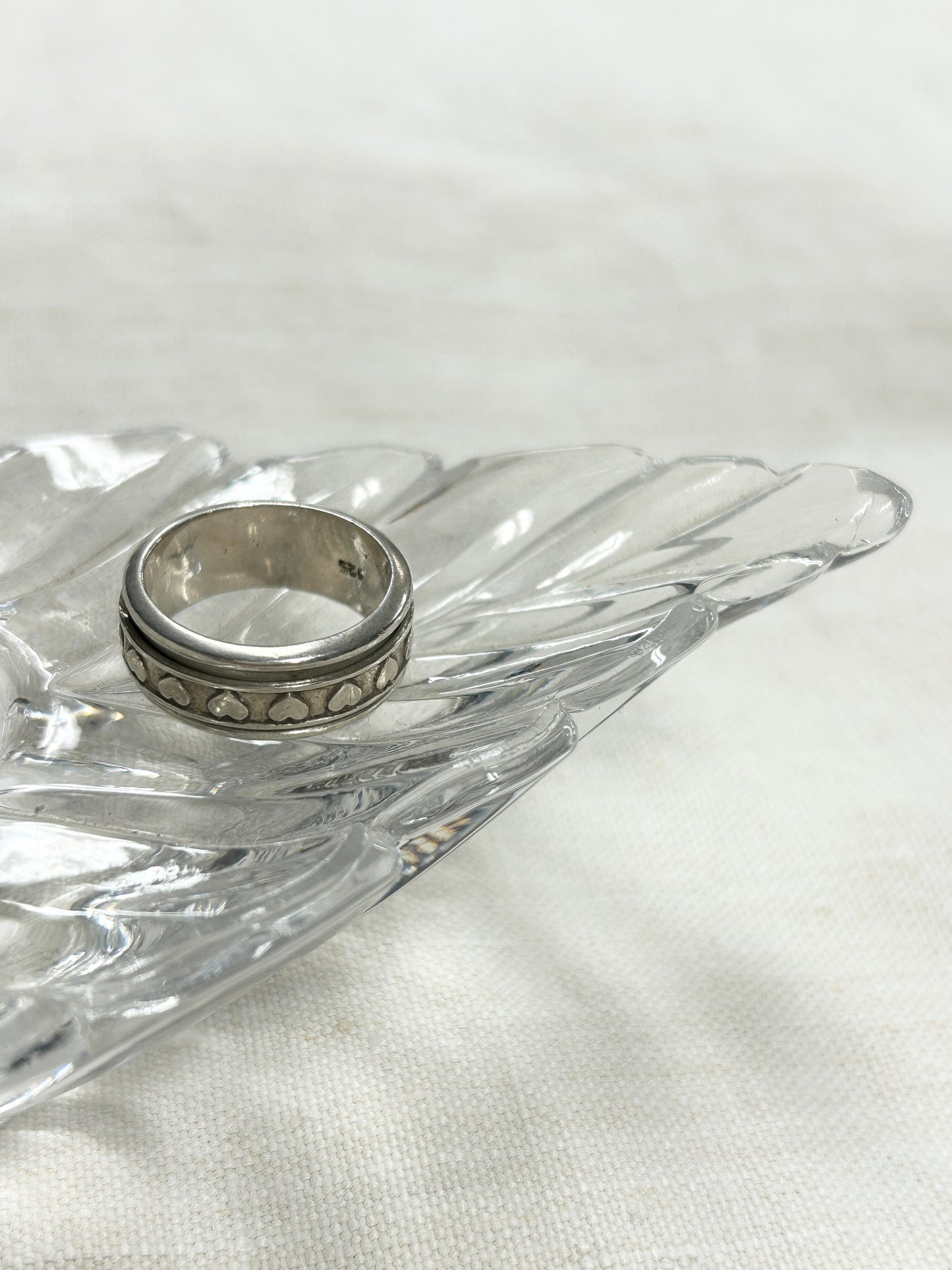 Vintage 925 Silver Ring[J30414]