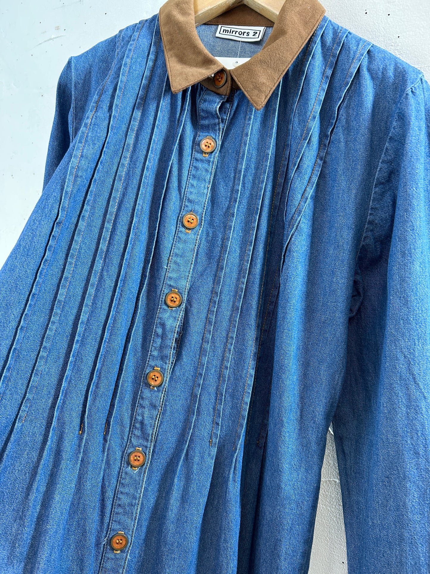 Vintage Denim Dress [I30199]