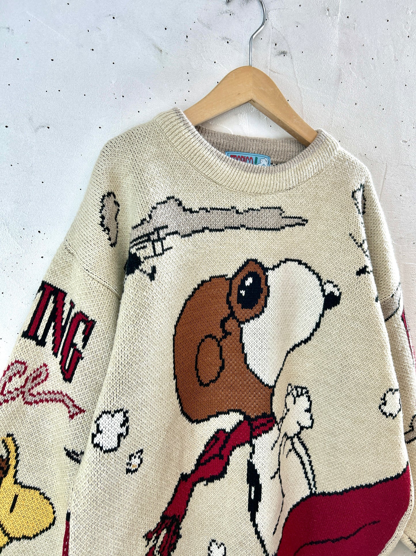 Vintage PEANUTS Sweater  [K30718]
