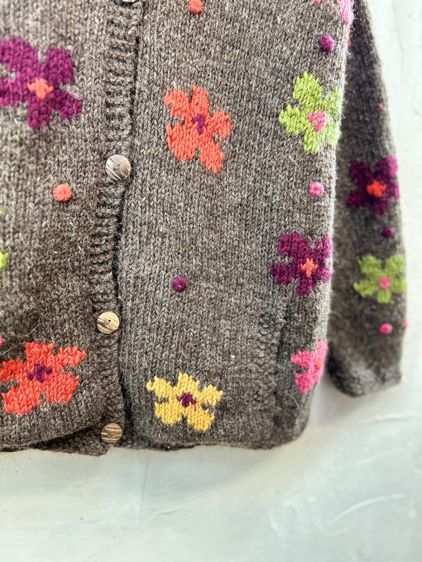 Vintage Knit Cardigan 〜PACHAMAMA〜 [K30855]