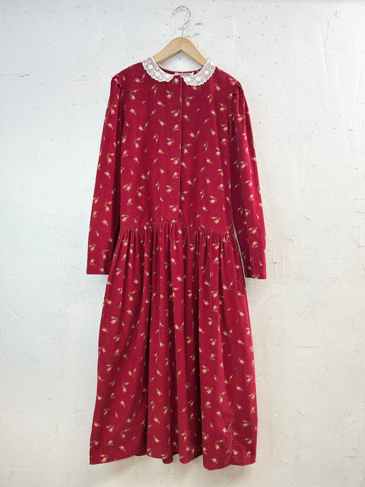 Vintage Corduroy Dress [J34142]