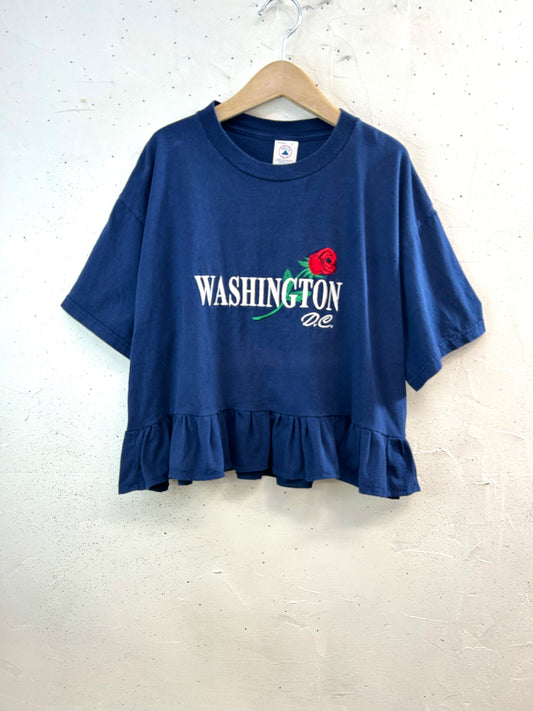 Vintage T Shirt 〜Funny dot CRAZY〜 [E32530]
