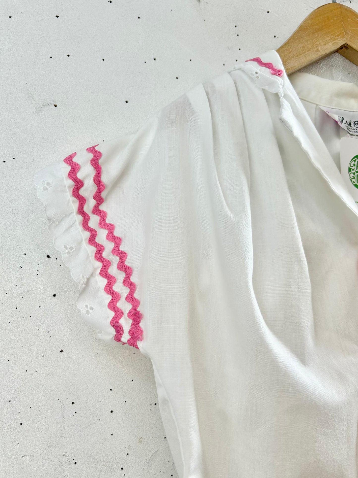 Vintage Blouse MADE IN USA [G30664]
