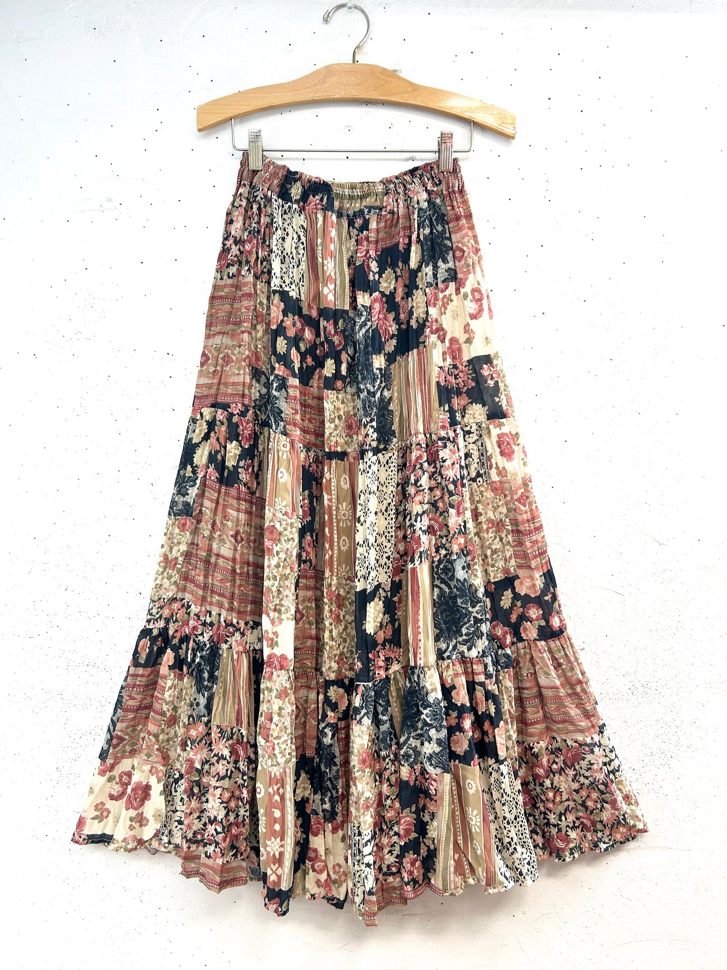 Vintage Tiered Skirt  [E32467]