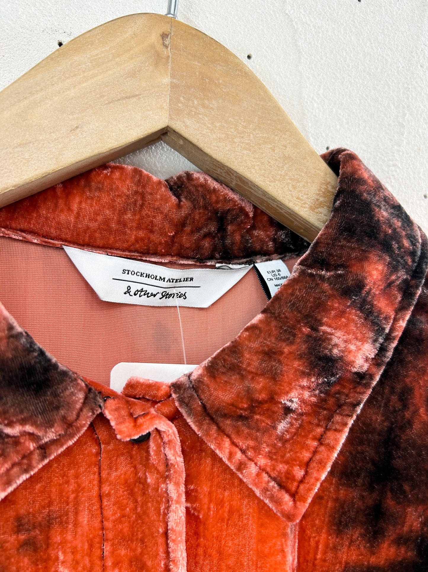 Vintage Velour Shirt [J30397]