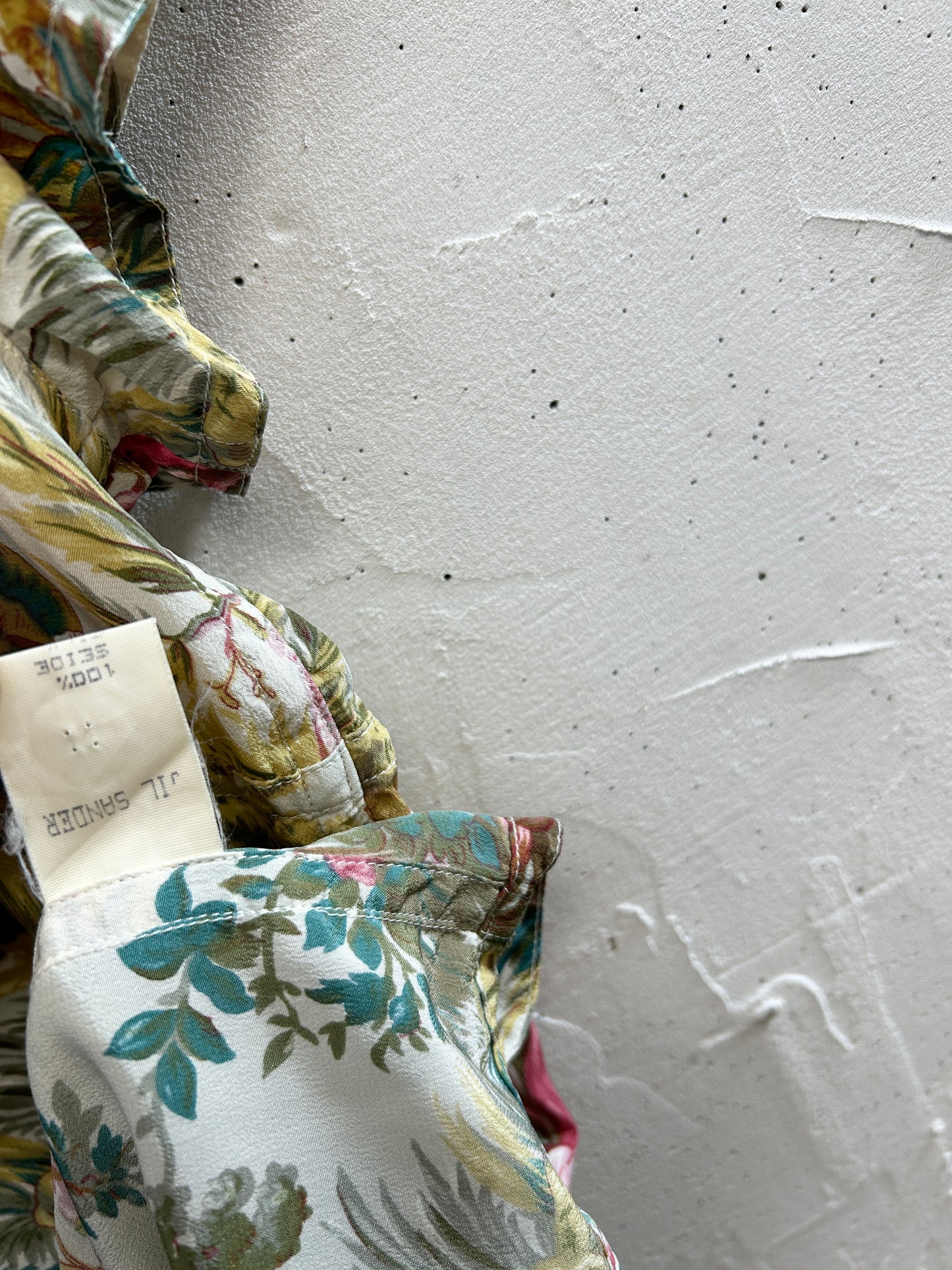 Vintage Silk Shirt 〜JIL SANDER〜 [B31609]