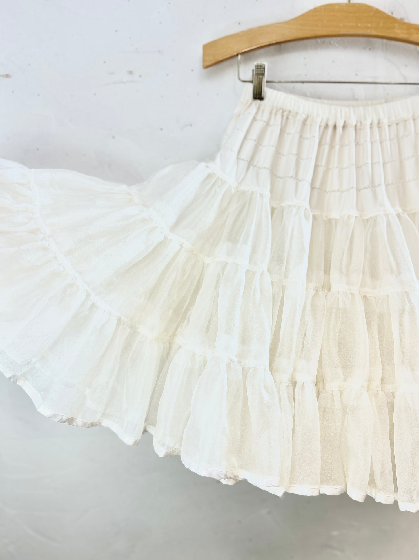 Vintage Tiered Skirt [H30866]