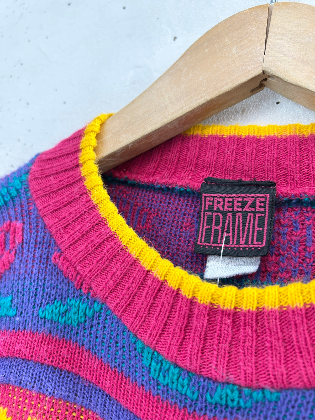 Vintage Knit Sweater 〜MADE IN USA〜[J34226]