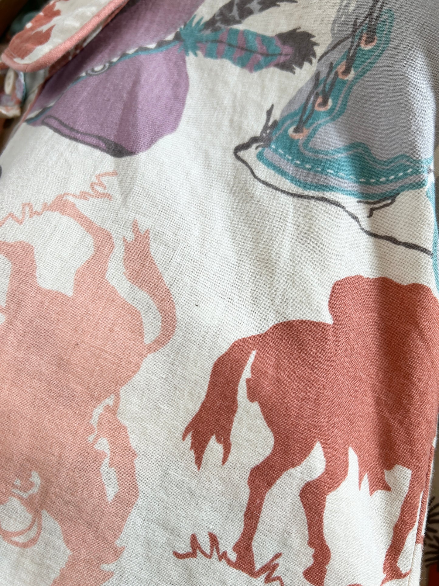 Vintage Western Shirt [I30122]