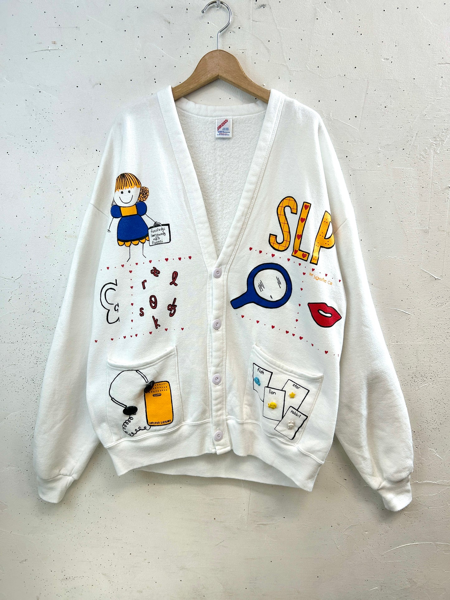 Vintage Sweat Cardigan [E32276]