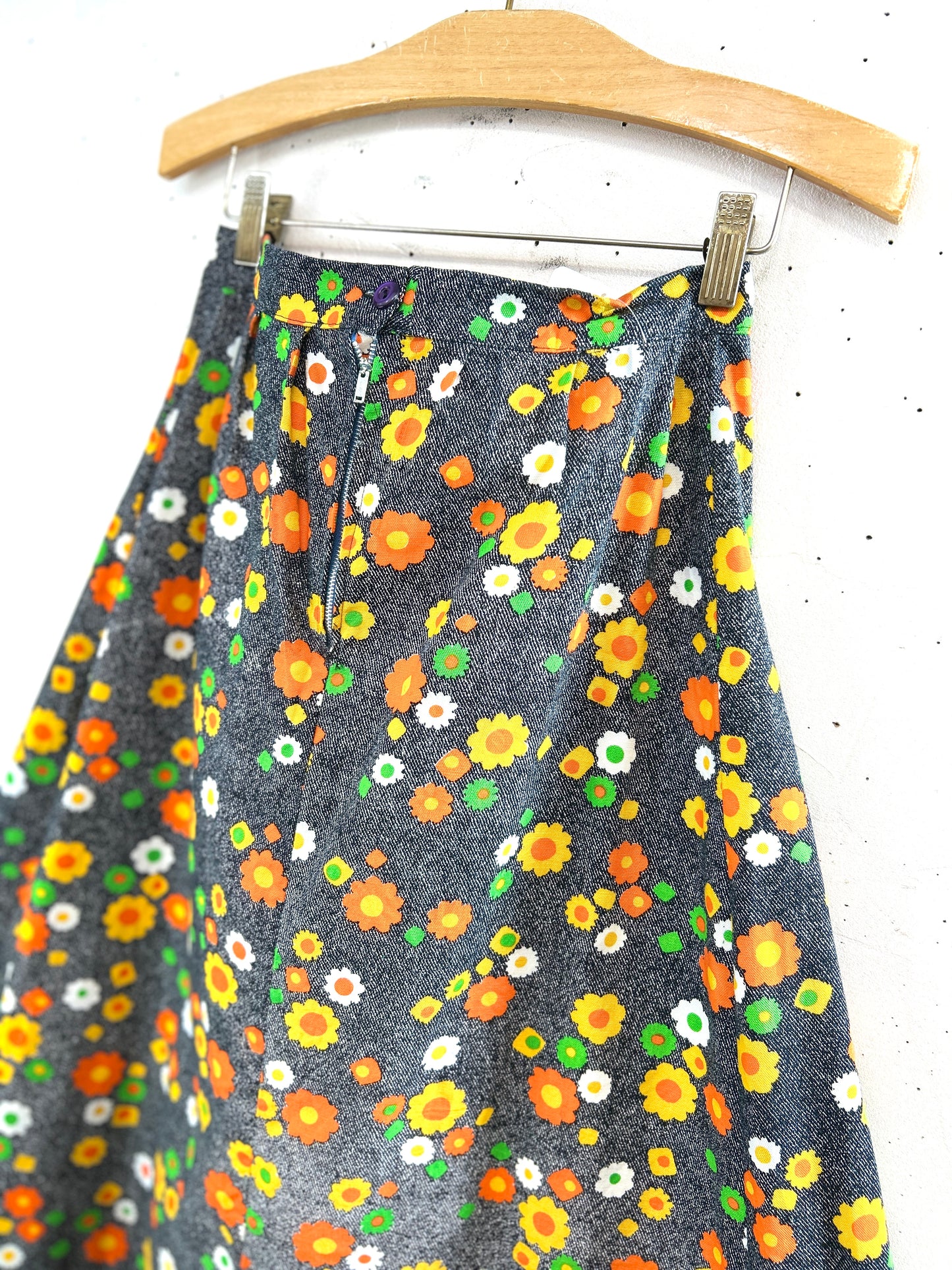 '70s Vintage Skirt [A31404]