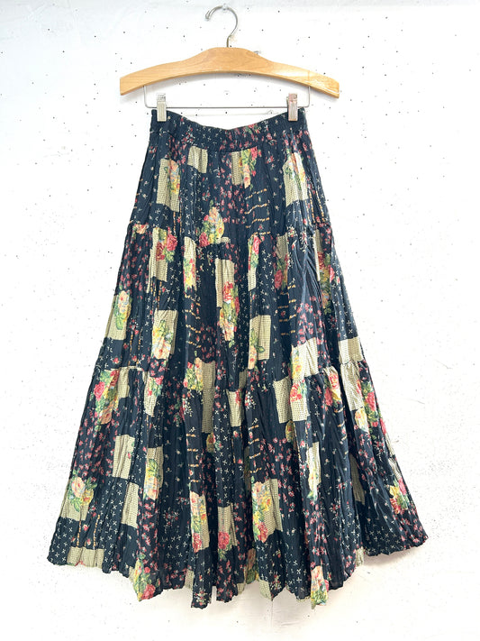 Vintage Tiered Skirt 〜YESSICA〜 [E32466]