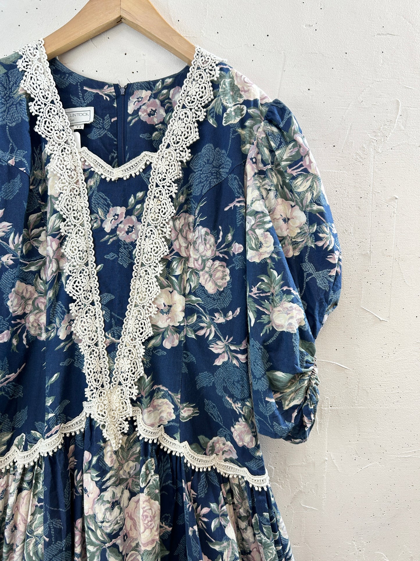 '80s Vintage Dress 〜JESSICA McCLINTOCK〜 [H30845]