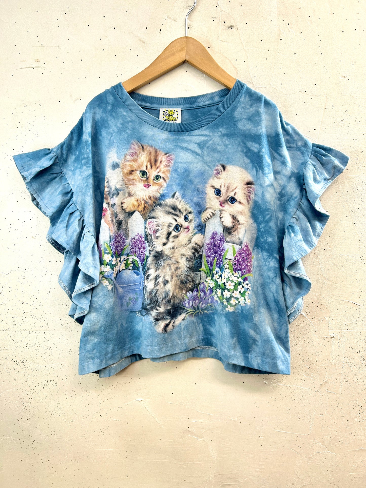 Vintage T Shirt 〜Funny dot CRAZY〜 [E32532]