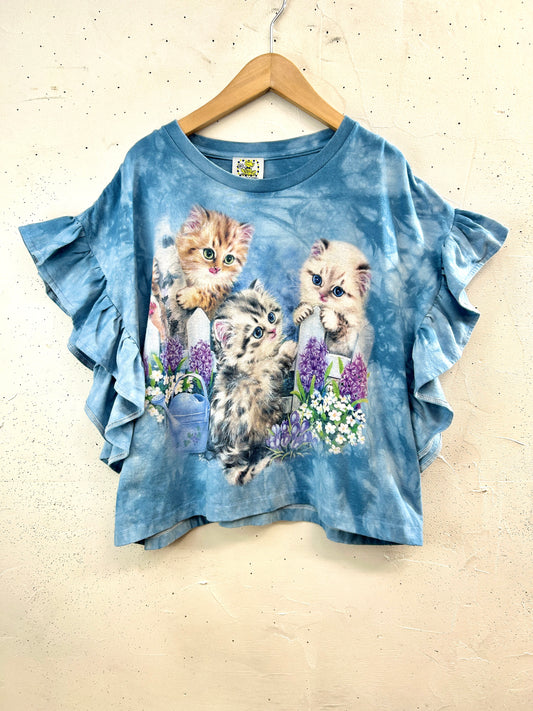 Vintage T Shirt 〜Funny dot CRAZY〜 [E32532]