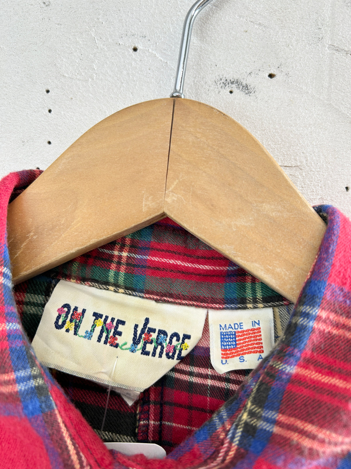Vintage Check Shirt 〜MADE IN USA〜 [J34265]
