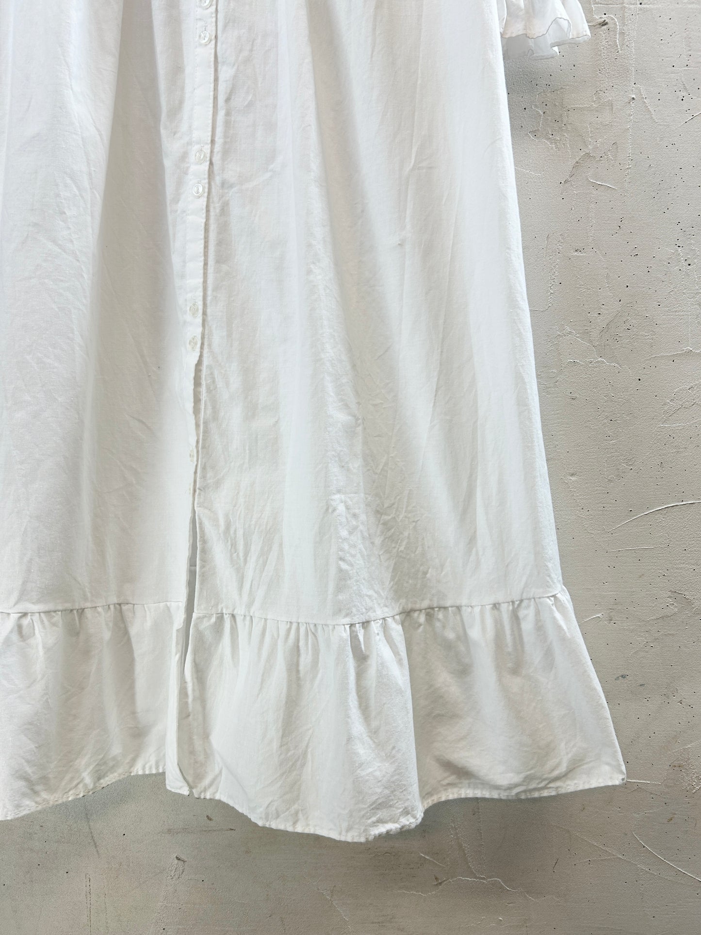 Vintage White Dress [H30889]