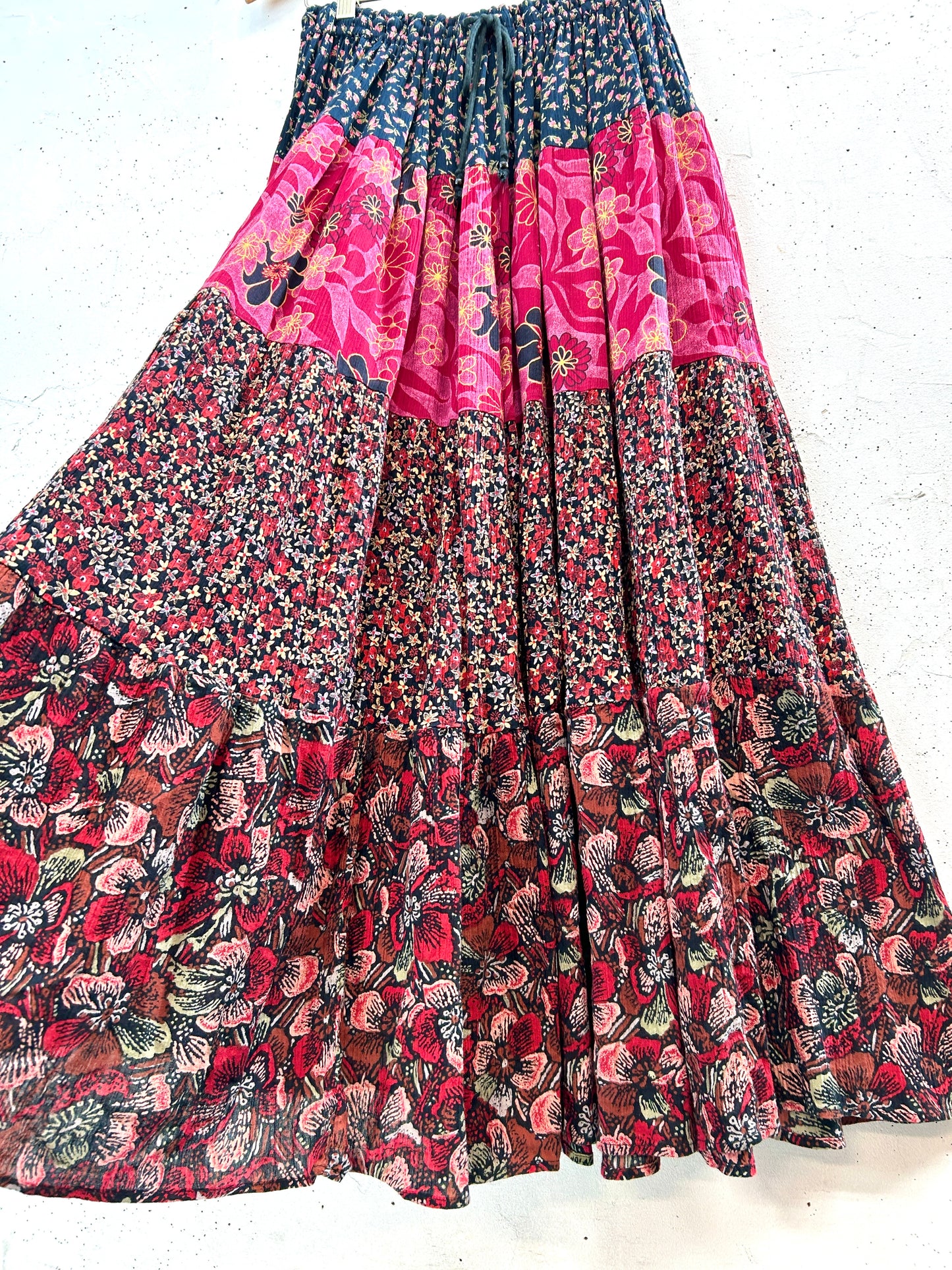 Vintage Tired Skirt [E32278]