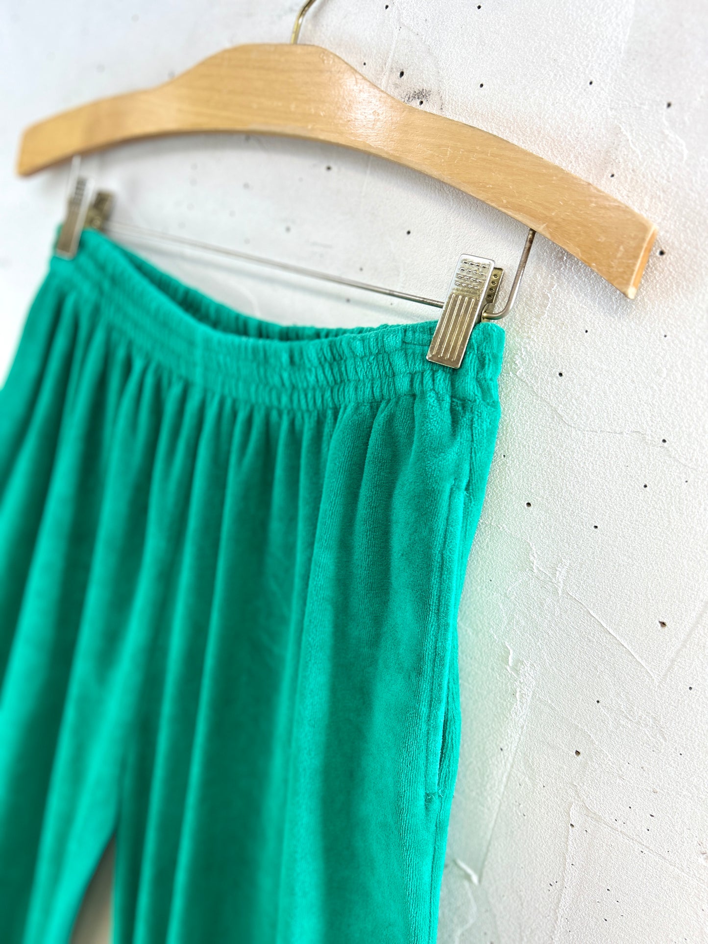 Vintage Velours Pants 〜Lis sport〜  [J30587]