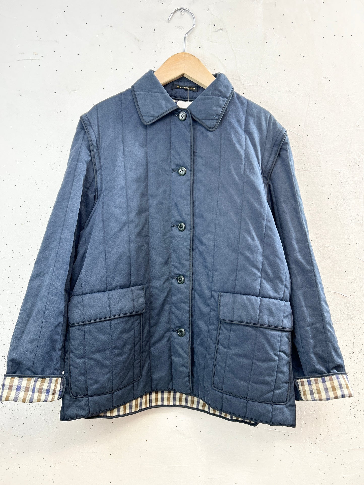 Vintage Quilting Jacket 〜Aquascutum〜 [B31511]