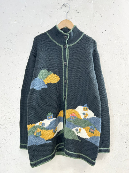 Vintage Tyrol Knit Cardigan [J34287]