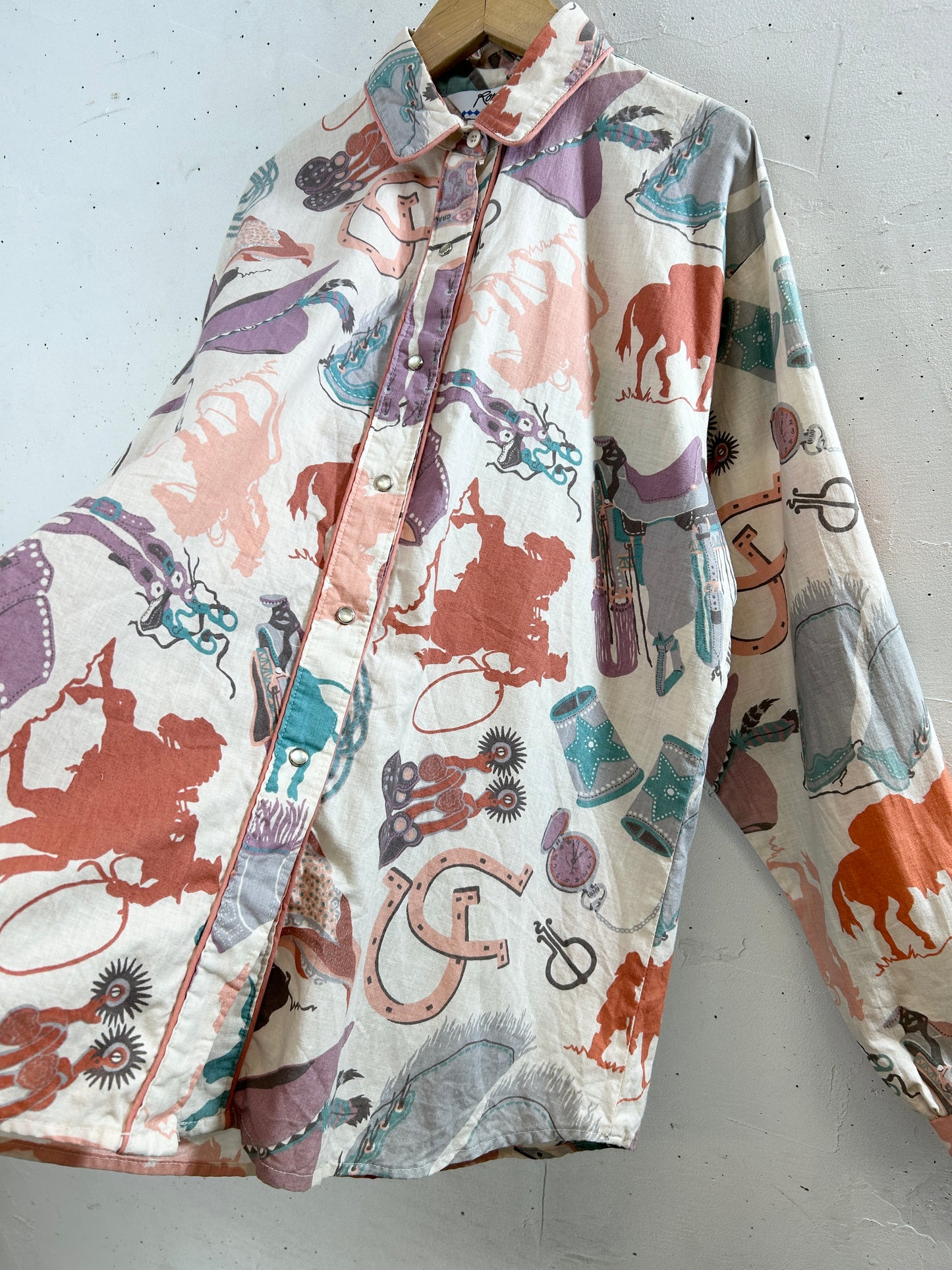 Vintage Western Shirt [I30122]