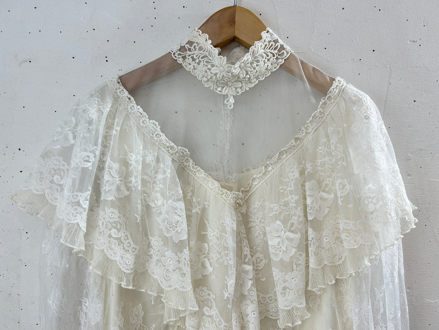 '80s Vintage Blouse 〜Jessica Mcclintock〜 [H30842]