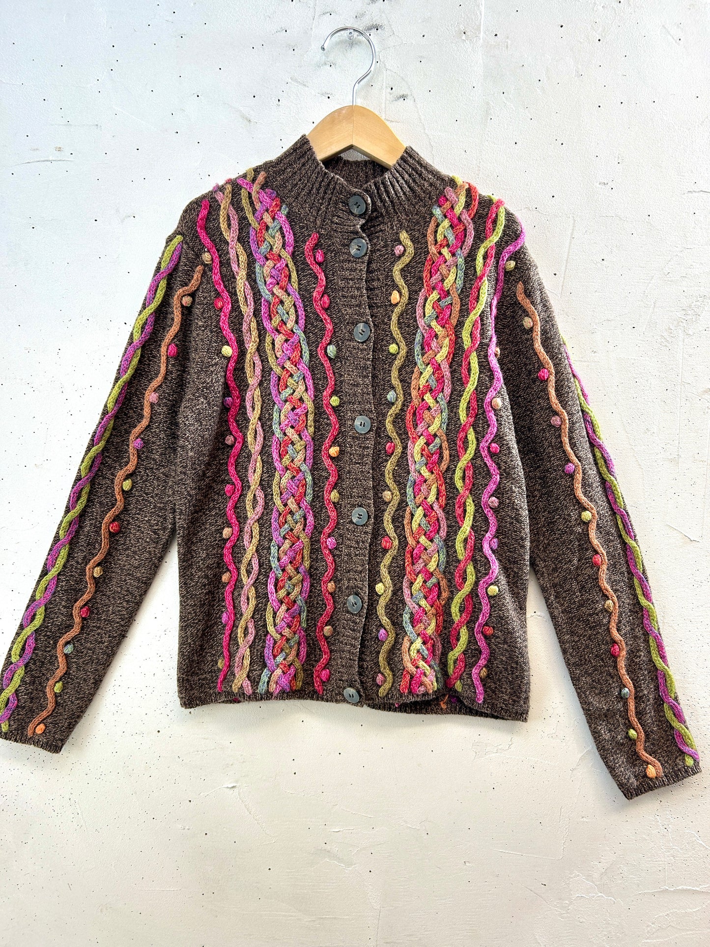Vintage Knit Cardigan [K30691]