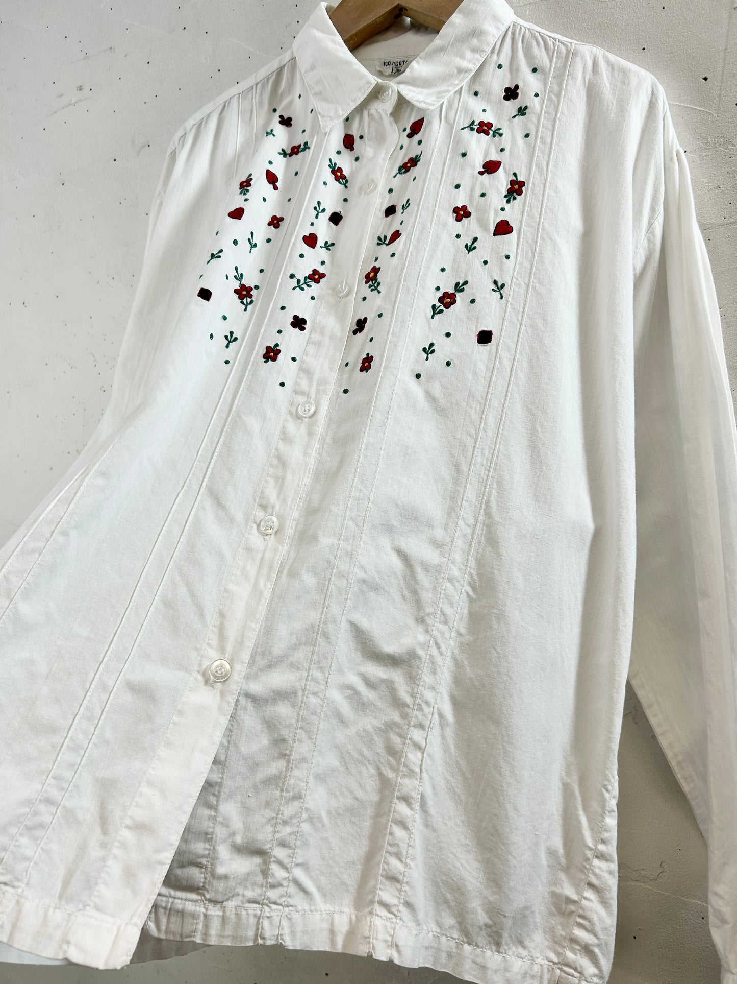Vintage Embroidery Blouse [H30769]