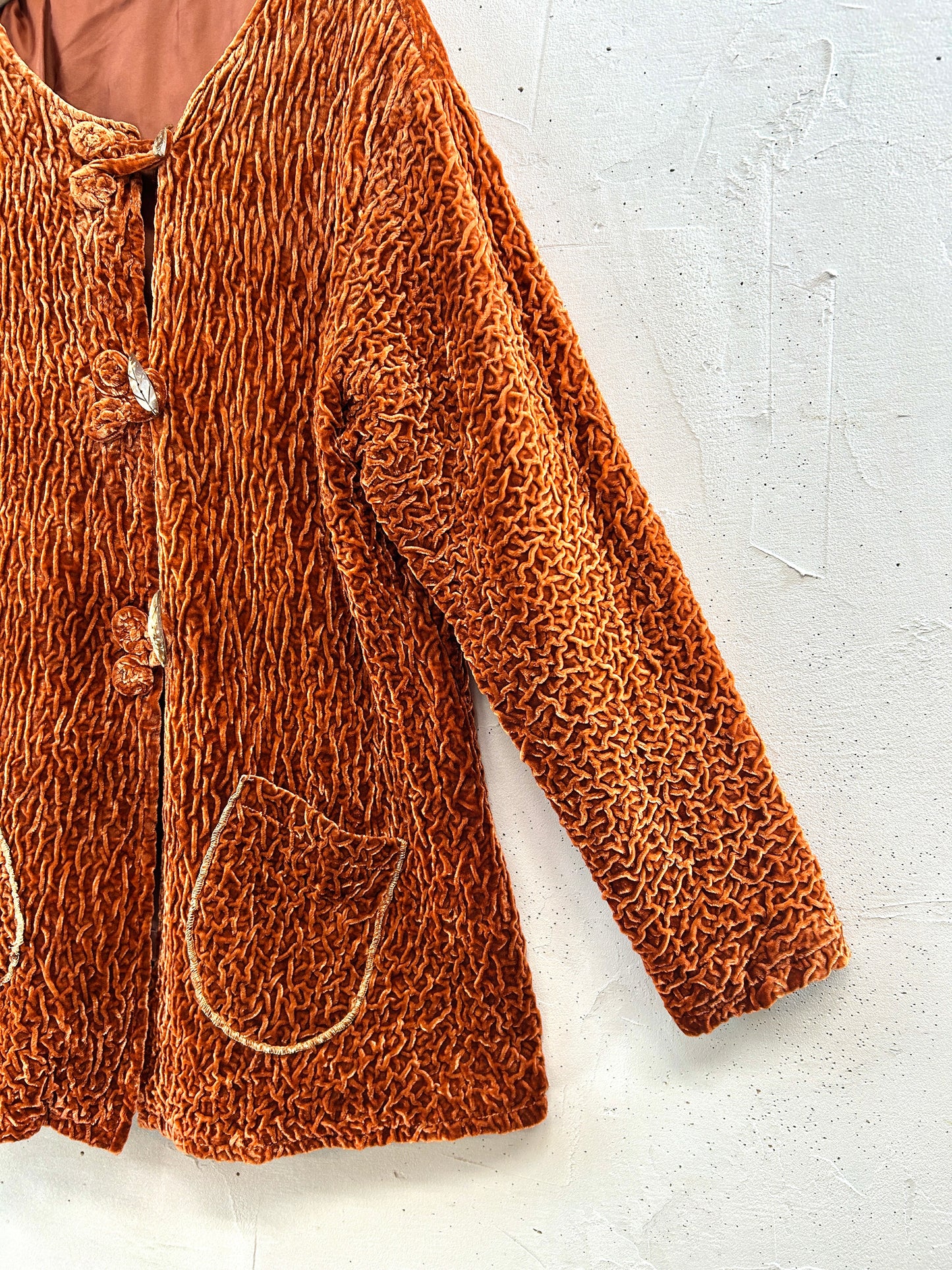 Vintage Velour Jacket [L31017]