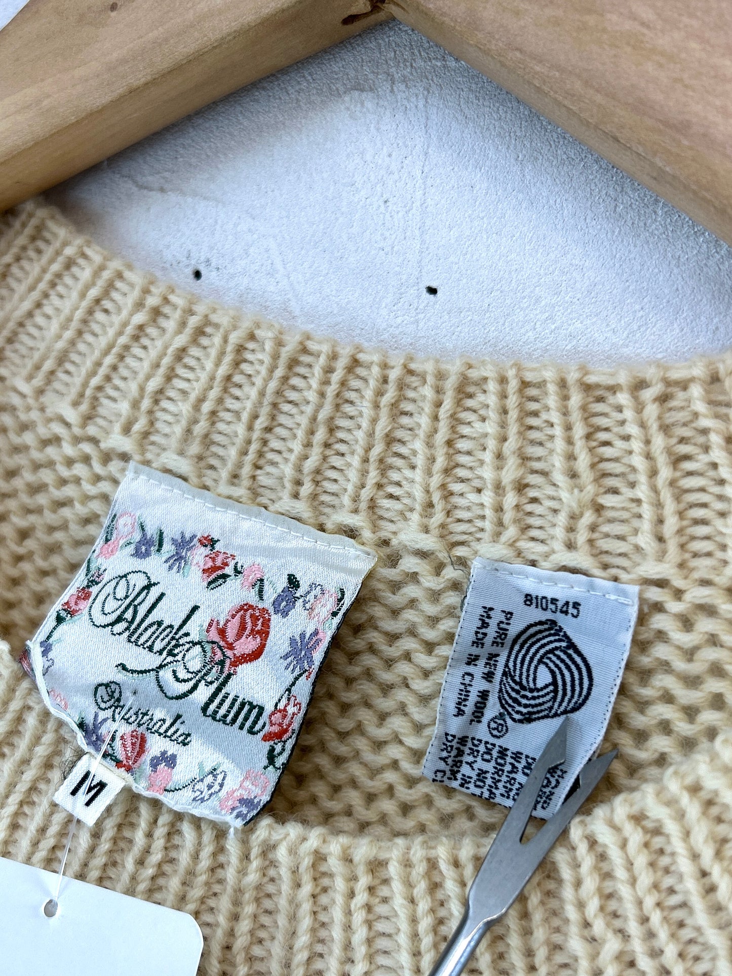 Vintage Knit Sweater [J30642]